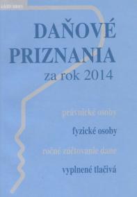 Daňové priznania za rok 2014