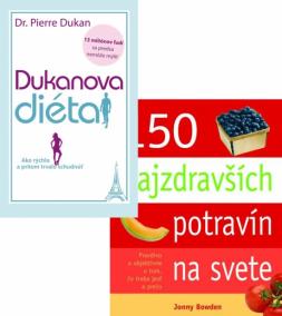 Dukanova diéta+150 najzdravších potravín na svete KOMPLET