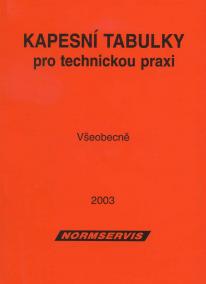 Kapesní tabulky pro technickou praxi