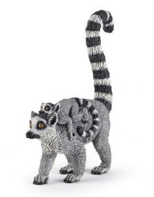 Lemur a mládě