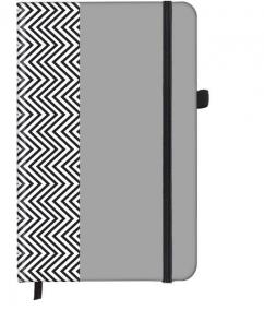 Herringbone SoftTouch Notebook small 9x14