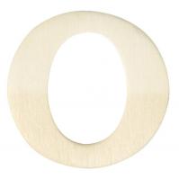 Dřevěná písmenka, 4 cm, O