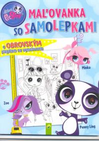 Littlest Pet Shop - Maľovanka so samolepkami