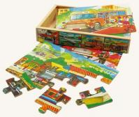 Puzzle v krabičce - doprava