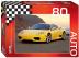 Puzzle 80 Auto Collection - Ferrari Yellow