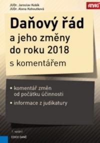 Daňový řád a jeho změny do roku 2018