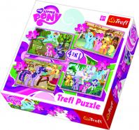 My Little Pony: Puzzle 4v1 (35,48,54,70 dílků)