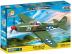 Stavebnice COBI 5540 II World War Stíhačka P39 Aircobra/240 kostek+ 1 figurka