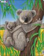 Puzzle MAXI - Medvídek Koala s mládětem/25 dílků
