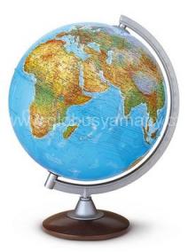 Globus Atlantis 25 cm