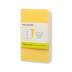 Moleskine: Volant zápisníky linkované světle žluté XS