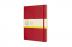 Moleskine: Zápisník měkký čtverečkovaný červený XL