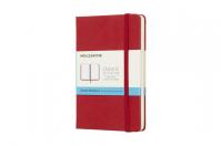 Moleskine: Zápisník tvdý tečkovaný červený S