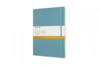 Moleskine: Zápisník měkký linkovaný modrozelený XL