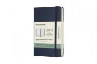 Moleskine: Plánovací zápisník 2018-2019 tvrdý modrý S