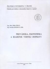 Prevádzka, ekonomika a riadenie vodnej dopravy