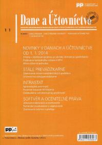 Dane a účtovníctvo 11/2013
