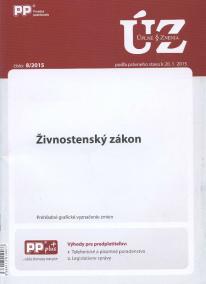 UZZ 8/2015 Živnostenský zákon