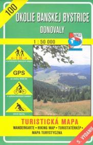 Okolie Banskej Bystrice Donovaly 1:50 000