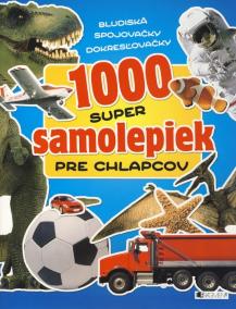 1000 samolepiek pre chlapcov !