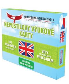 Angličtina - výukové hrací karty - mírně pokročilí