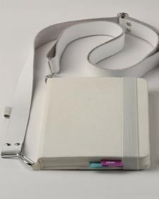 Belted notebook A5 Kožený