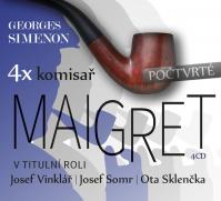 4x komisař Maigret - počtvrté  - 4CD