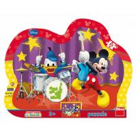 Mickeyho kapela - puzzle 25 dílků