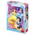 Disney Princezny - Duhové princezny: puzzle 100XL dílků