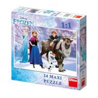 Ledové království: Elsa a přátelé - Maxi puzzle 24 dílků