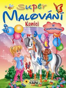 Super malování - Koníci se samolepkami