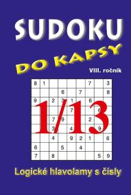 Sudoku do kapsy 1/2013 (modrá)
