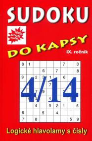 Sudoku do kapsy 4/2014 (červená)