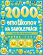 2000 emotikonov na samolepkách - Na každý deň s úsmevom