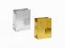 Dárková taška - Zlatá, Stříbrná aluminiový povrch a prolis/23x17,5x9(2 druhy)