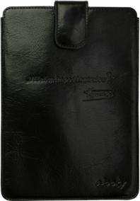 Puzdro 17x24 Verner čierna koža s prackou Samsung Galaxy Tab 8.9-