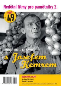 Nedělní filmy pro pamětníky 2. - Josef Kemr - 2 DVD pošetka