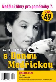 Nedělní filmy pro pamětníky 7. - Dana Medřická - 2 DVD pošetka