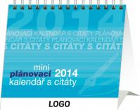 Kalendář 2014 - Plánovací s citáty Praktik - stolní