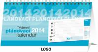 Kalendář 2014 - Plánovací řádkový - stolní