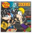 W. Disney Phines a Ferb - nástěnný kalendář 2015