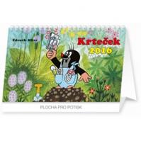 Kalendář stolní 2016 - Krteček, 23,1 x 14,5 cm