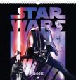 Kalendář nástěnný 2016 - Star Wars Classic, poznámkový  21 x 21 cm
