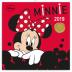 Kalendář poznámkový 2019 - Minnie, 30 x 30 cm