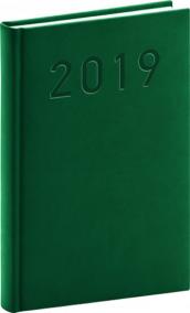 Diář 2019 - Vivella Classic - denní, zelený, 15 x 21 cm