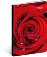 Diář 2020 - Růže - ultralehký, 11 × 17 cm