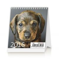 Kalendář stolní 2016 - Mini Puppies