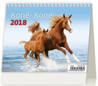Kalendář stolní 2018 - MiniMax/Koně