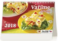 Kalendář stolní 2018 - Vaříme dětem