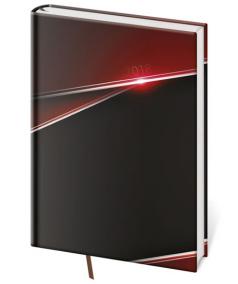 Diář 2018 - Vario/denní A5/Black